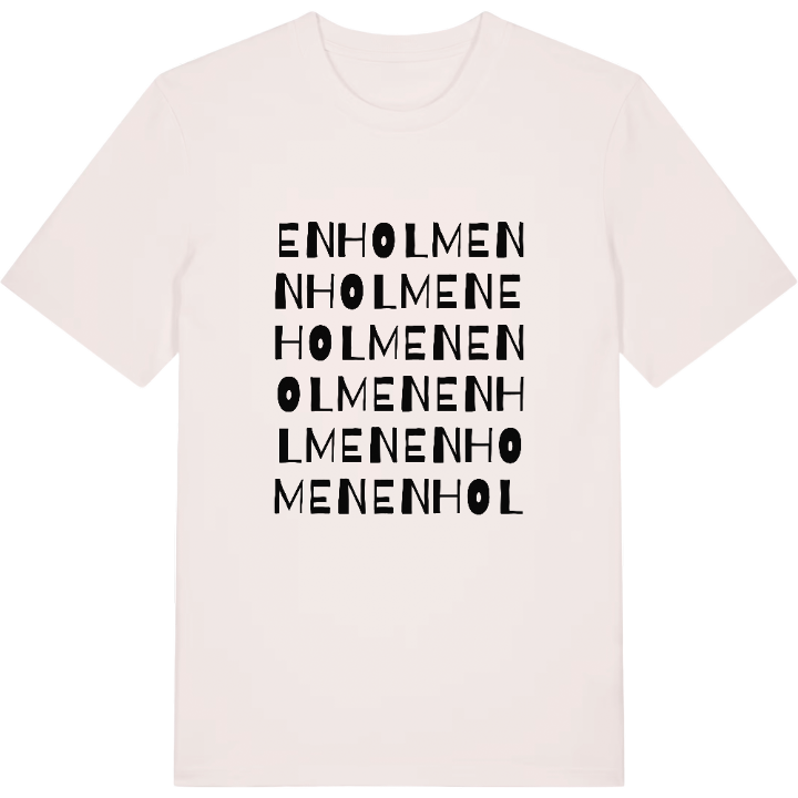 Enholmen ordlek t-shirt – t-shirt från PinShirt