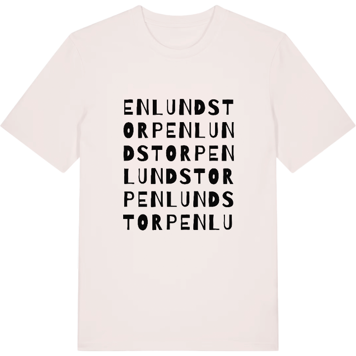 Enlunds torp ordlek t-shirt – t-shirt från PinShirt