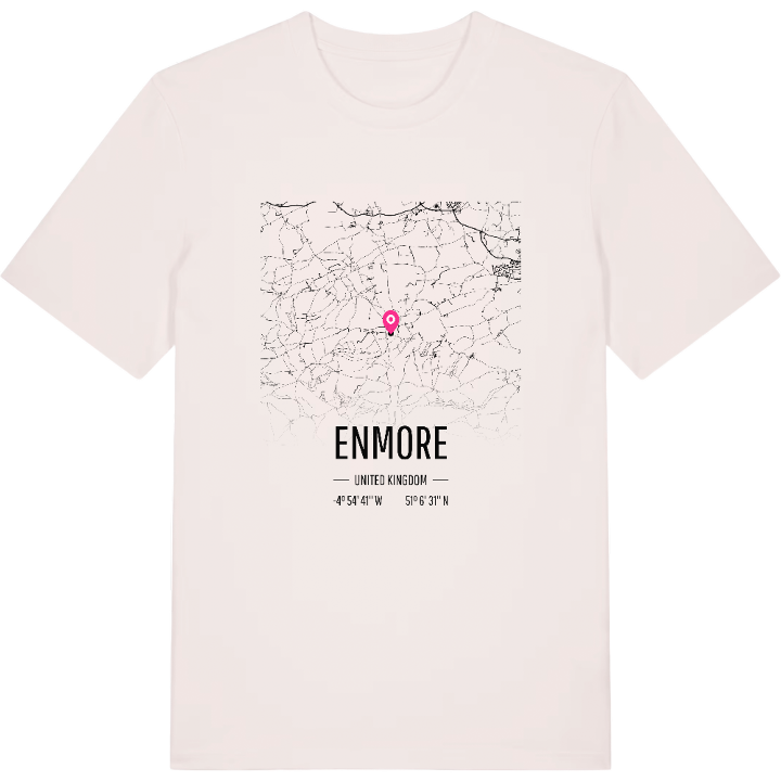 Enmore karta t-shirt – t-shirt från PinShirt