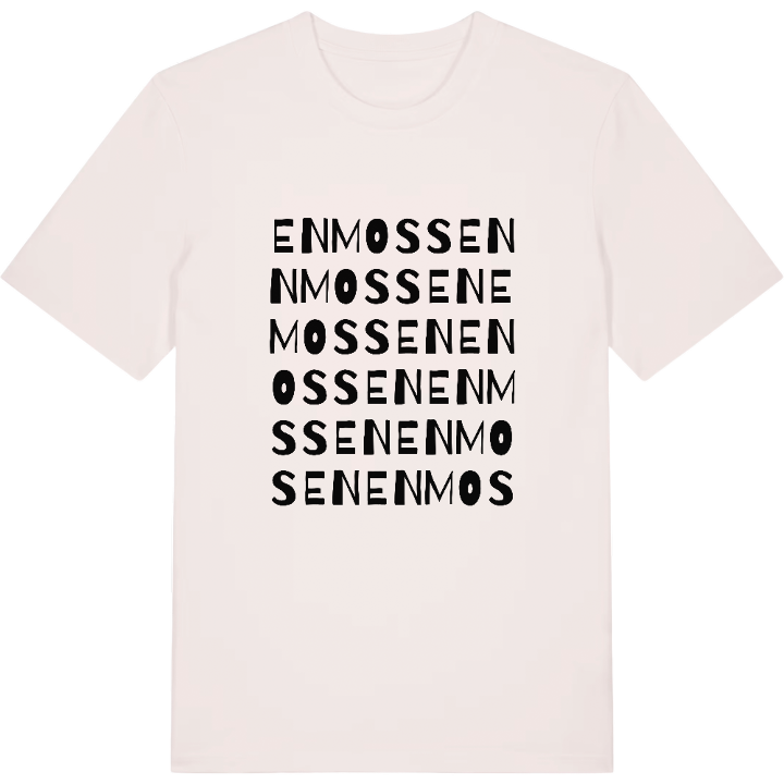 Enmossen ordlek t-shirt – t-shirt från PinShirt