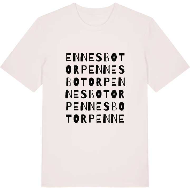 Ennesbotorp ordlek t-shirt – t-shirt från PinShirt