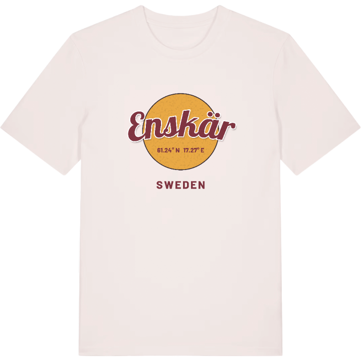 Enskär cirkel t-shirt – t-shirt från PinShirt