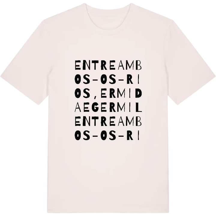 Entre Ambos-os-Rios, Ermida e Germil ordlek t-shirt – t-shirt från PinShirt