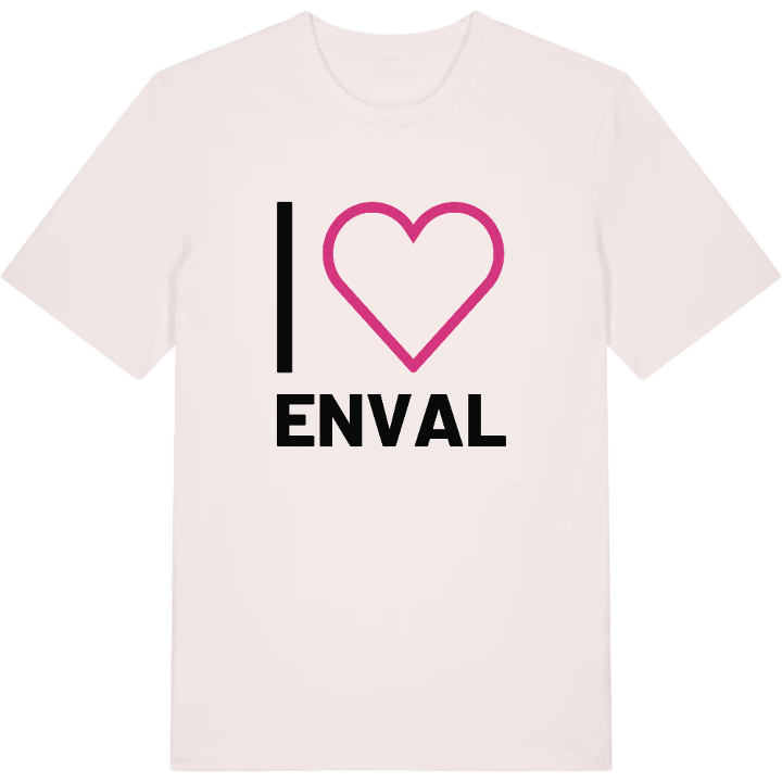 Jag älskar Enval t-shirt stort tryck – t-shirt från PinShirt