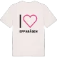 Jag älskar Epparåsen t-shirt stort tryck