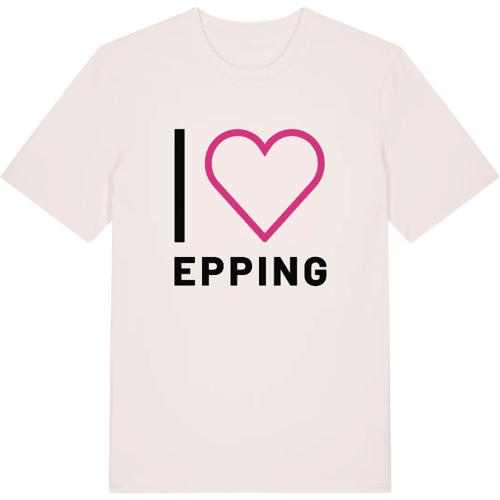 Jag älskar Epping t-shirt stort tryck – t-shirt från PinShirt