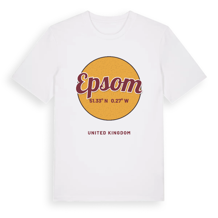Epsom cirkel t-shirt – t-shirt från PinShirt