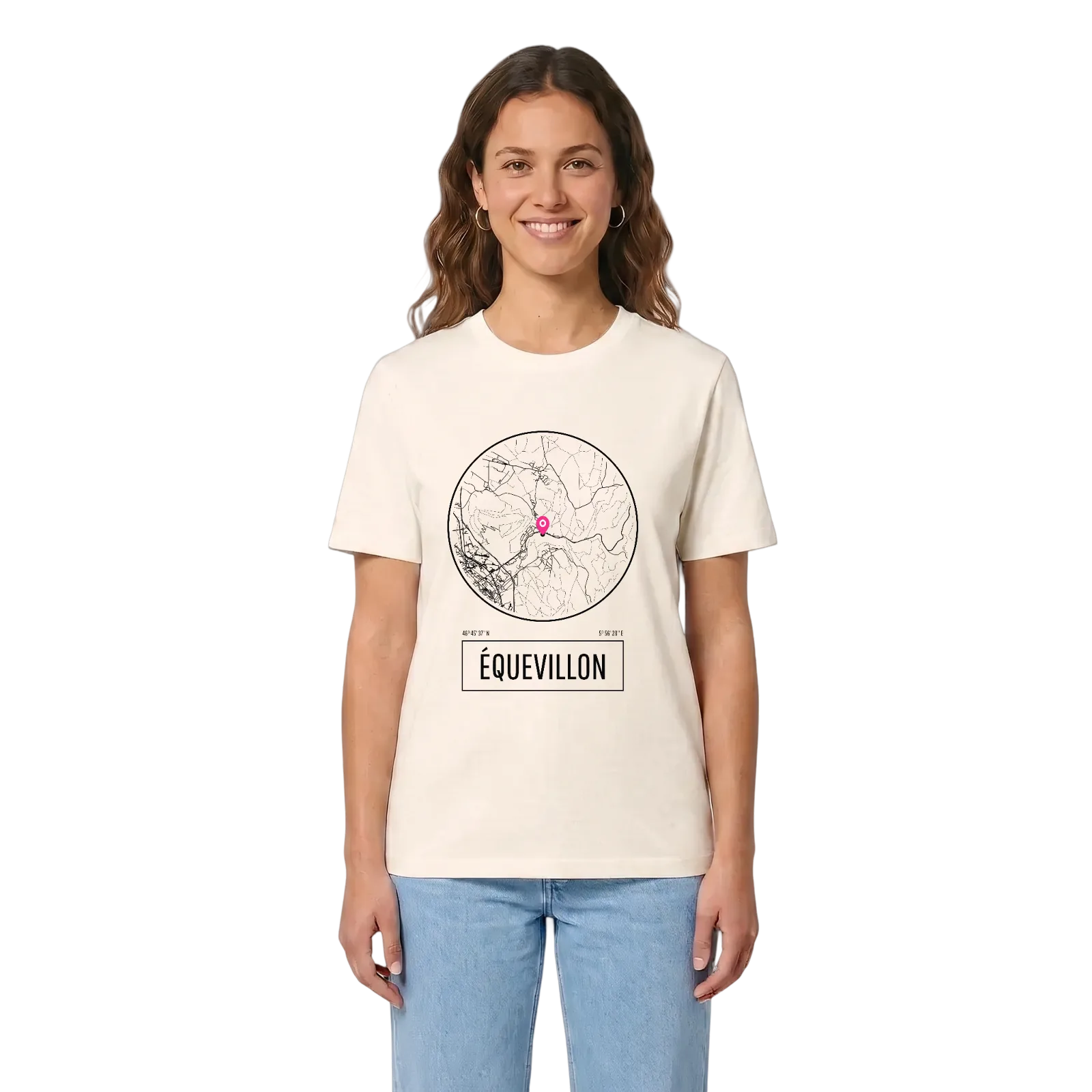 Équevillon t-shirt – Vintage White, i miljö