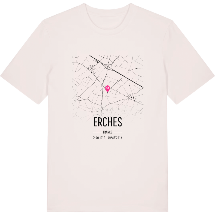 Erches karta t-shirt – t-shirt från PinShirt