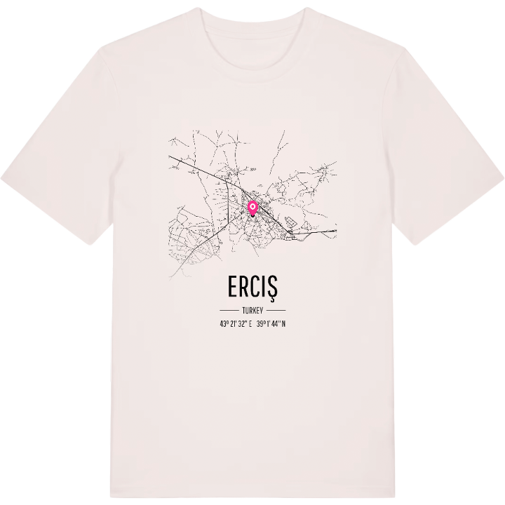 Erciş karta t-shirt – t-shirt från PinShirt