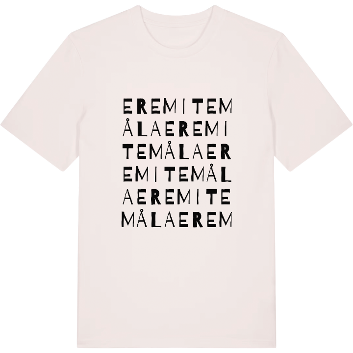Eremitemåla ordlek t-shirt – t-shirt från PinShirt