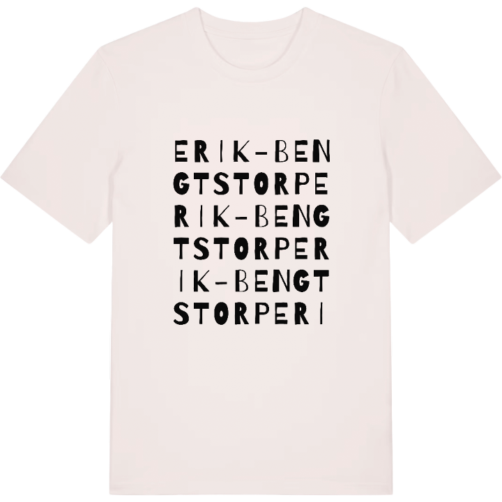 Erik-Bengtstorp ordlek t-shirt – t-shirt från PinShirt