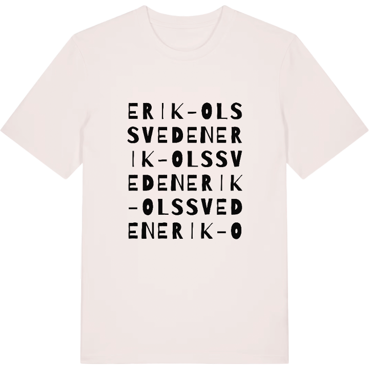 Erik-Olssveden ordlek t-shirt – t-shirt från PinShirt