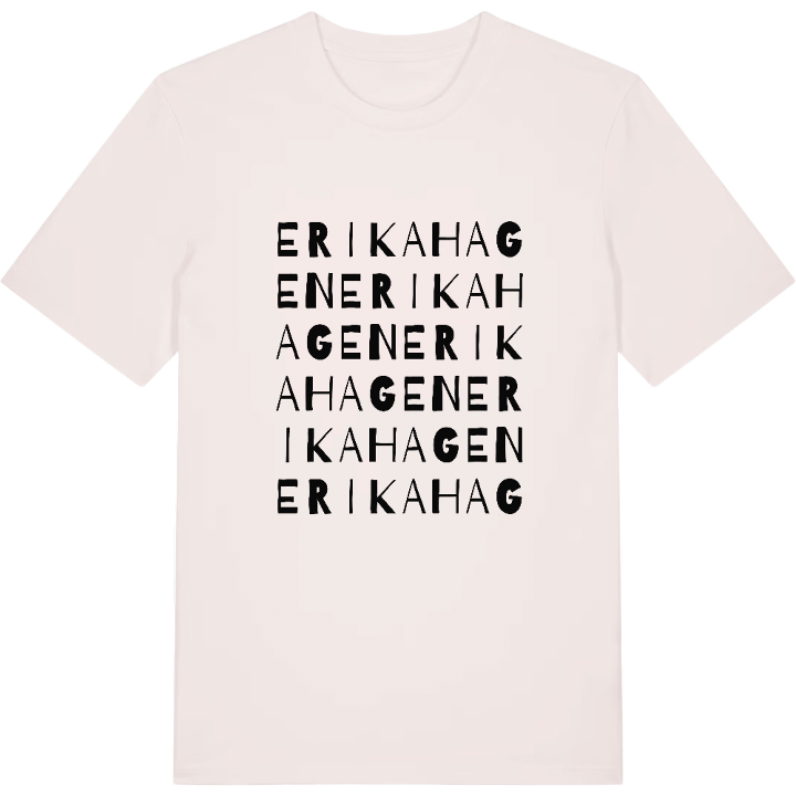 Erikahagen ordlek t-shirt – t-shirt från PinShirt