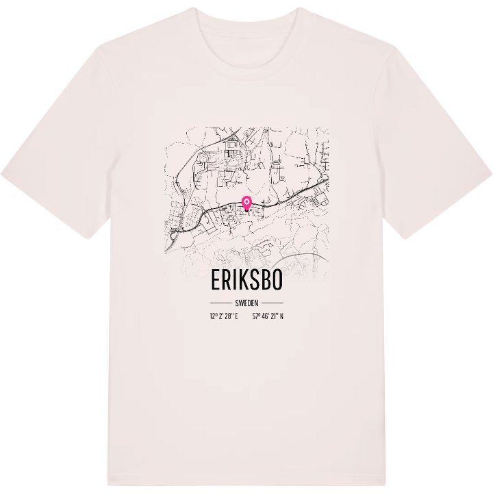 Eriksbo karta t-shirt – t-shirt från PinShirt