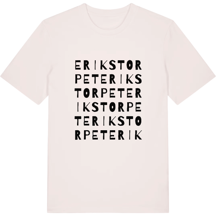 Erikstorpet ordlek t-shirt – t-shirt från PinShirt
