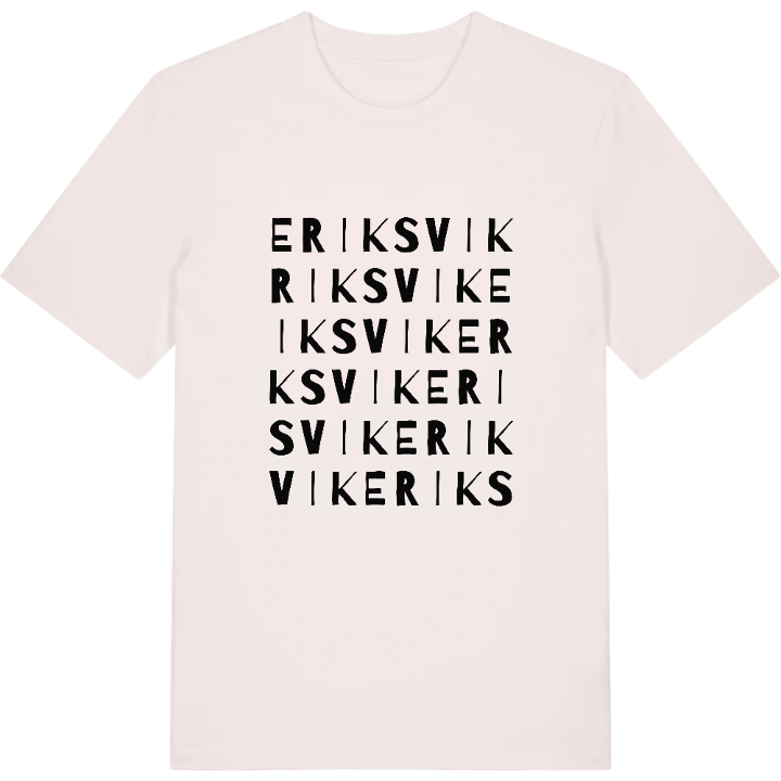 Eriksvik ordlek t-shirt – t-shirt från PinShirt
