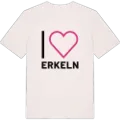 Jag älskar Erkeln t-shirt stort tryck