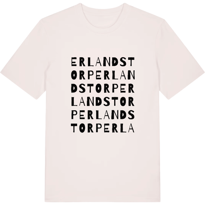Erlandstorp ordlek t-shirt – t-shirt från PinShirt