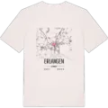Erlangen karta t-shirt