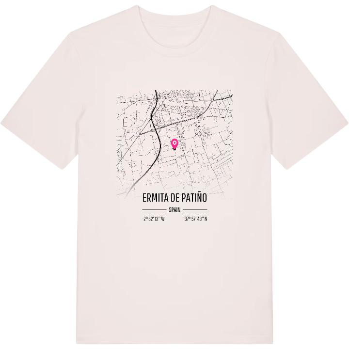 Ermita de Patiño karta t-shirt – t-shirt från PinShirt