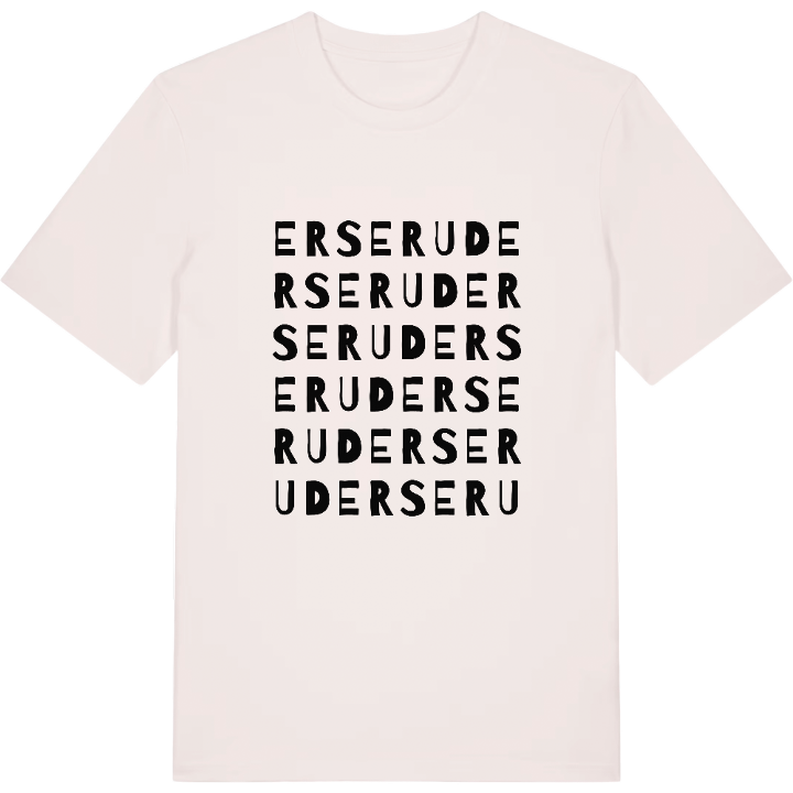 Erserud ordlek t-shirt – t-shirt från PinShirt
