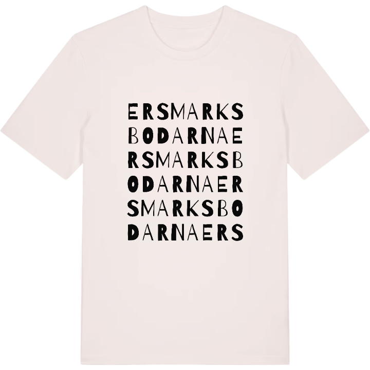 Ersmarksbodarna ordlek t-shirt – t-shirt från PinShirt