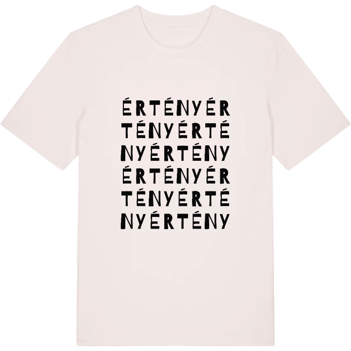 Értény ordlek t-shirt – t-shirt från PinShirt