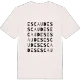 Escaudes ordlek t-shirt