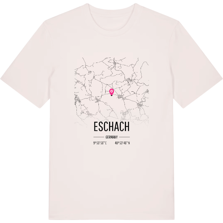 Eschach karta t-shirt – t-shirt från PinShirt