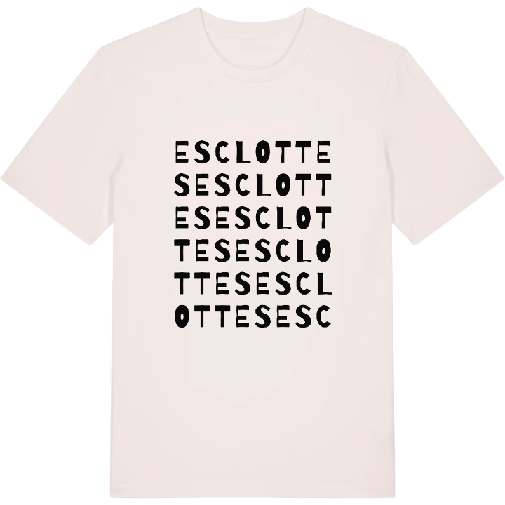 Esclottes ordlek t-shirt – t-shirt från PinShirt