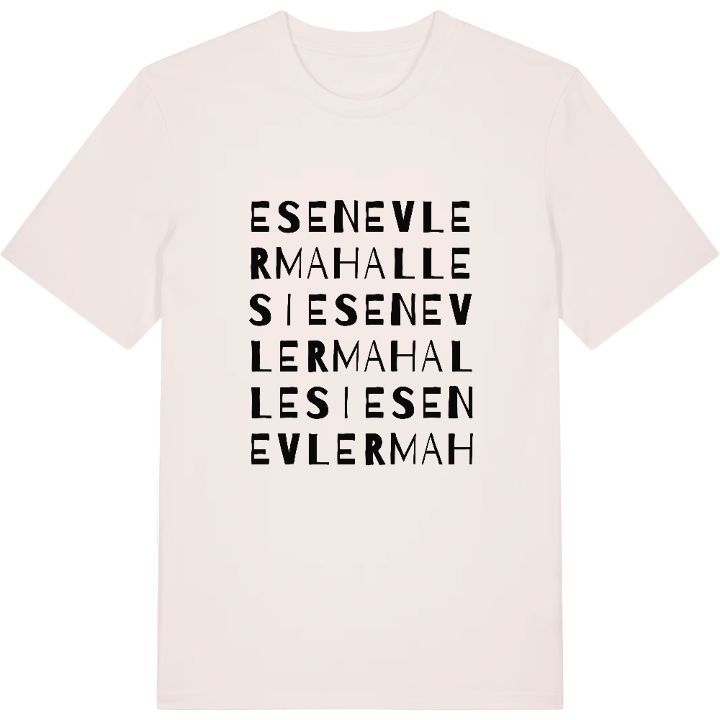 Esenevler Mahallesi ordlek t-shirt – t-shirt från PinShirt