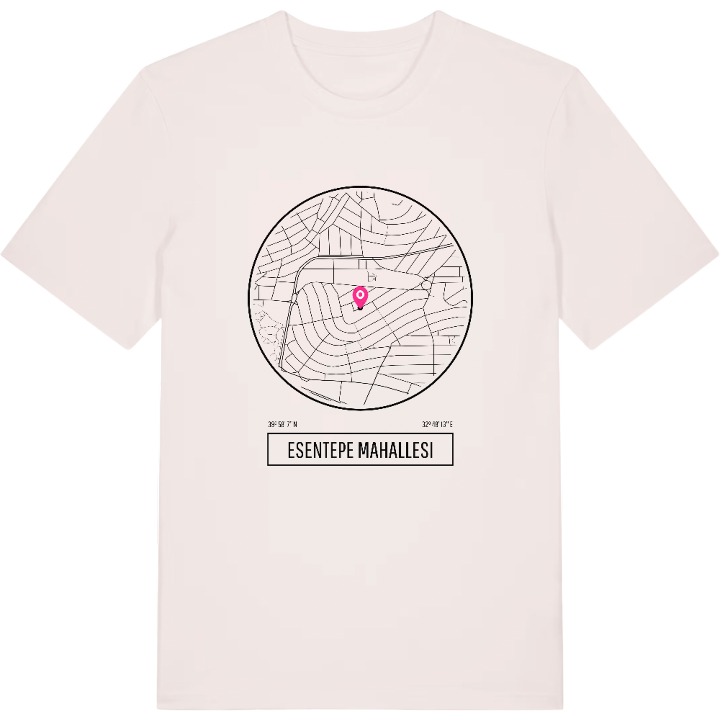 Esentepe Mahallesi t-shirt – t-shirt från PinShirt