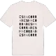 Eshacorran ordlek t-shirt