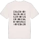 Eskeragh ordlek t-shirt
