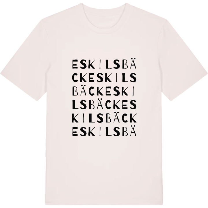 Eskilsbäck ordlek t-shirt – t-shirt från PinShirt