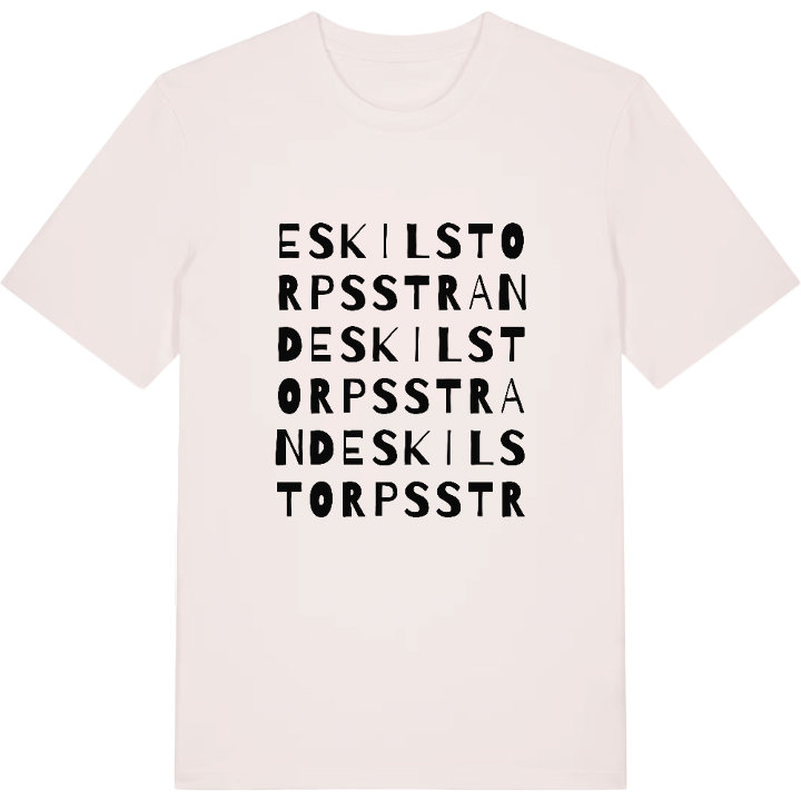 Eskilstorpsstrand ordlek t-shirt – t-shirt från PinShirt