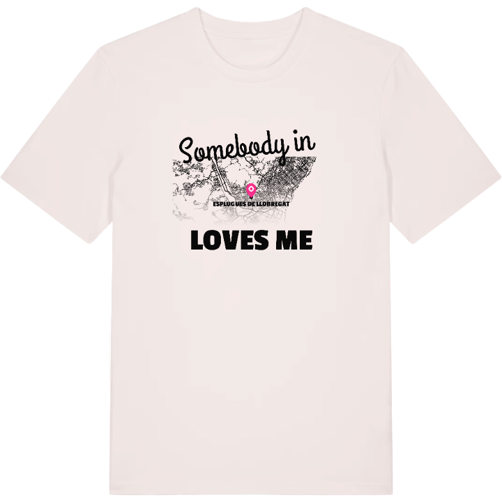 Någon i Esplugues de Llobregat älskar mig t-shirt – t-shirt från PinShirt