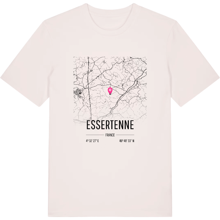 Essertenne karta t-shirt – t-shirt från PinShirt