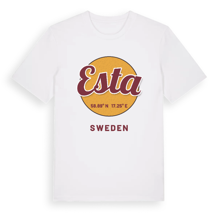 Esta cirkel t-shirt – t-shirt från PinShirt