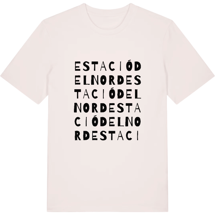 Estació del Nord ordlek t-shirt – t-shirt från PinShirt