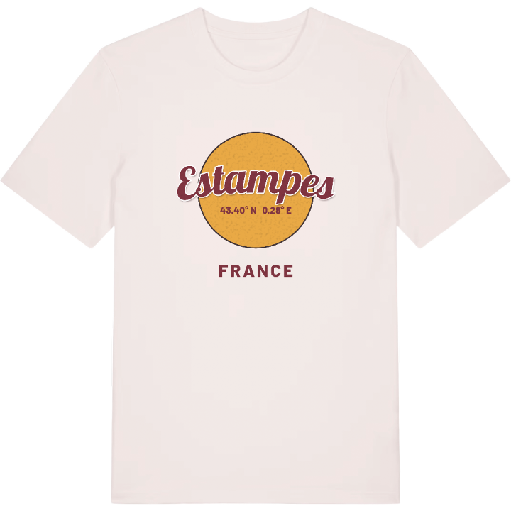 Estampes cirkel t-shirt – t-shirt från PinShirt