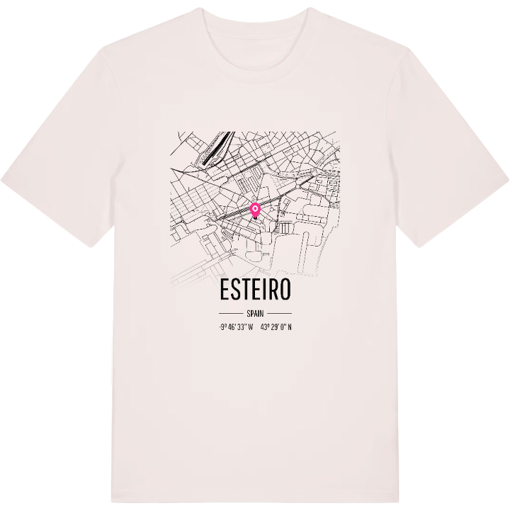 Esteiro karta t-shirt – t-shirt från PinShirt