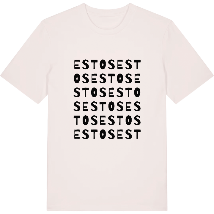 Estos ordlek t-shirt – t-shirt från PinShirt