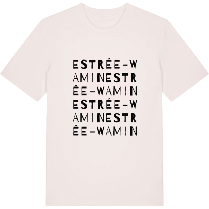 Estrée-Wamin ordlek t-shirt – t-shirt från PinShirt
