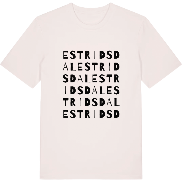 Estridsdal ordlek t-shirt – t-shirt från PinShirt