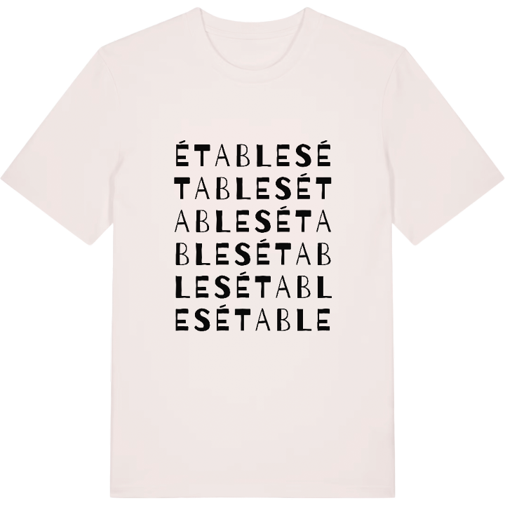 Étables ordlek t-shirt – t-shirt från PinShirt