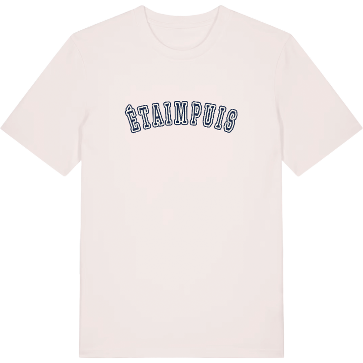 Étaimpuis college t-shirt – t-shirt från PinShirt