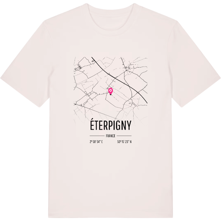 Éterpigny karta t-shirt – t-shirt från PinShirt