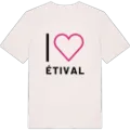 Jag älskar Étival t-shirt stort tryck